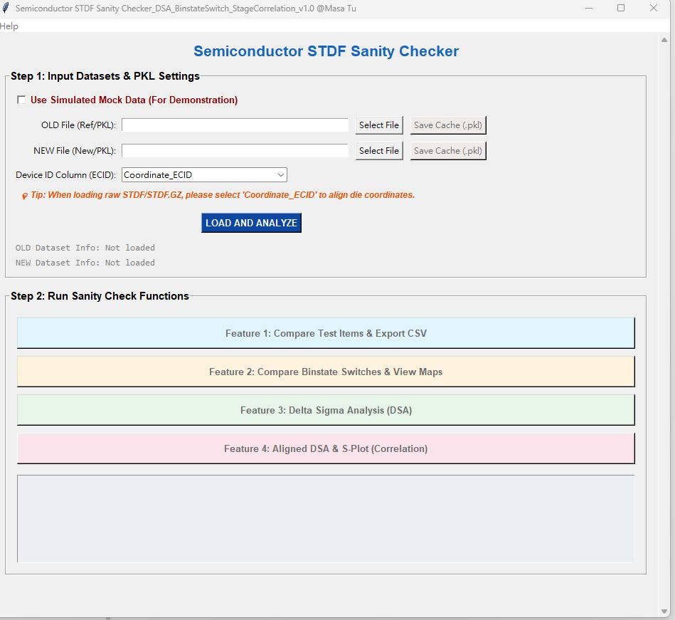 Semiconductor STDF Sanity Checker